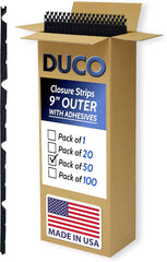 Foam Closure Strips for Metal Roofing Panels With Adhesive