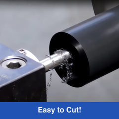 Black Acetal Copolymer Rod