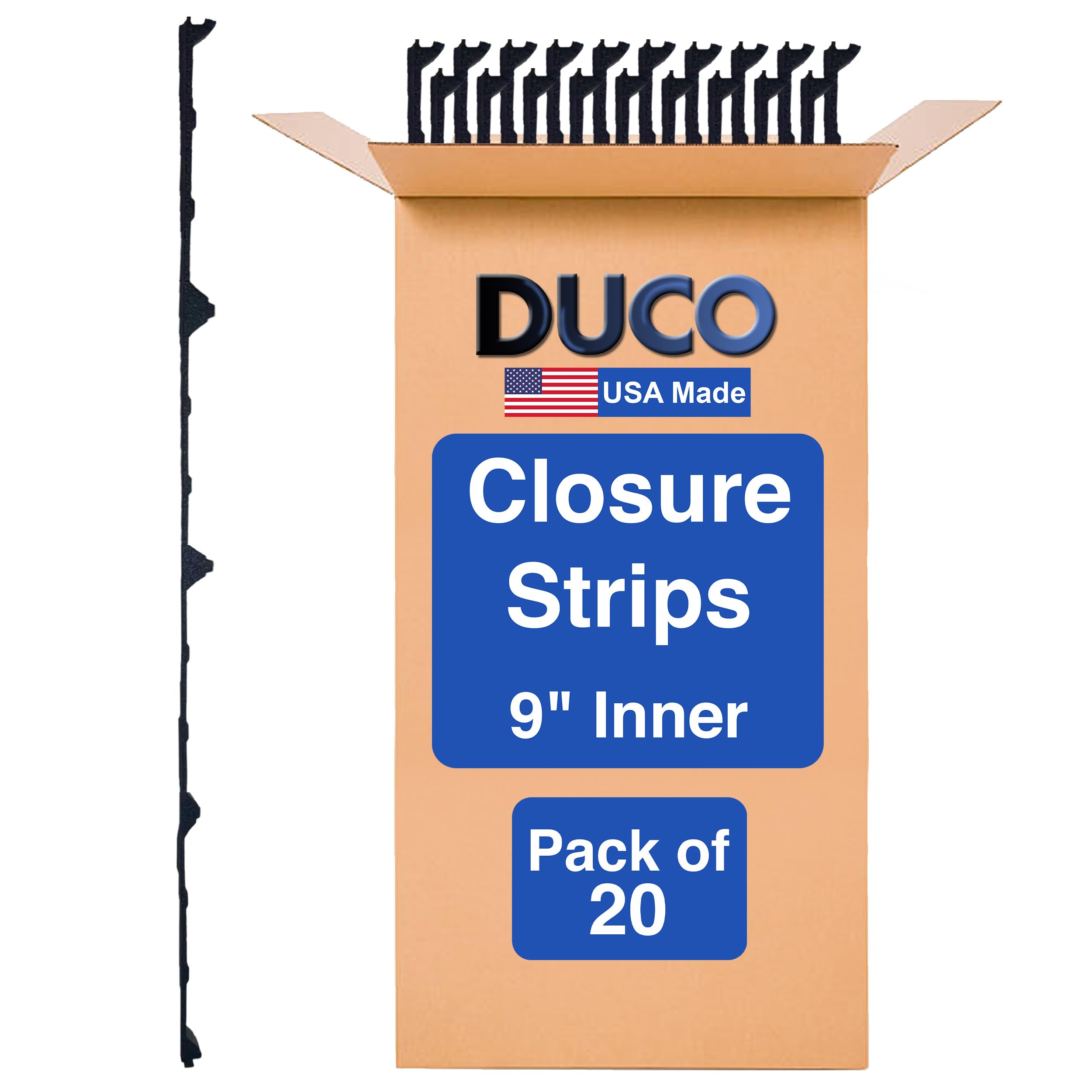 Foam Closure Strips for Metal Roofing Panels (20 Pack) Foam Closure Strips for Metal Roofing Panels (20 Pack)