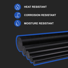 Black Acetal Copolymer Rod
