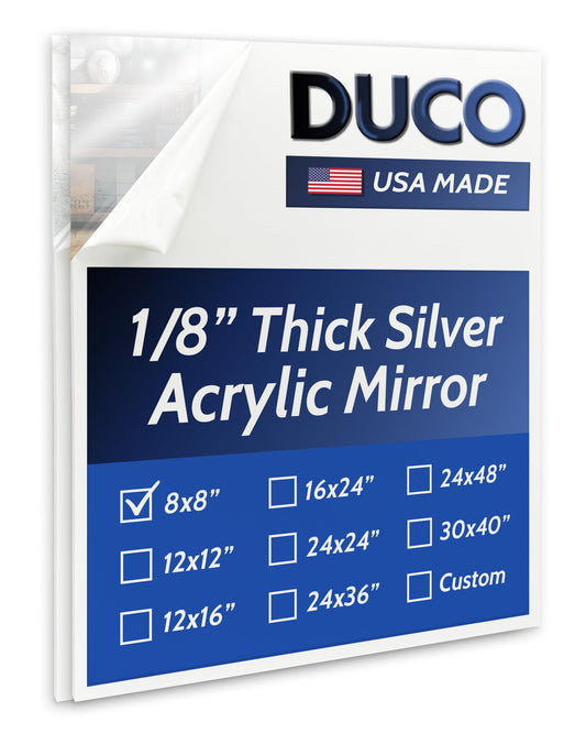 Gold/Silver Acrylic Mirror 1/8 inch