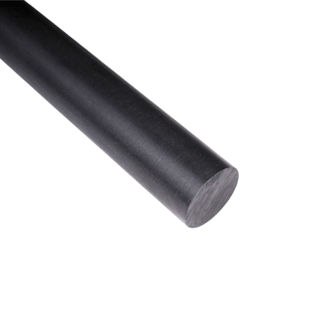 Black acetal copolymer rod