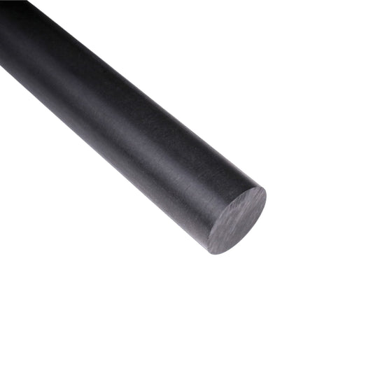 Black acetal copolymer rod stock