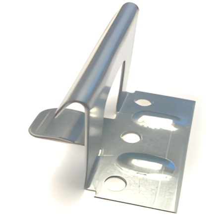 Snaplock Panel Clip - 1-3/4" Snaplock Econo LD - Galvanized/Silver (200 pcs)