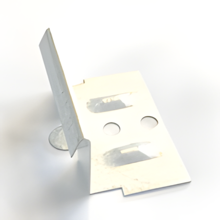 Snaplock Panel Clip - 1" Snaplock Econo QSL LD - Galvanized, Galvanized/Silver (250 pcs)