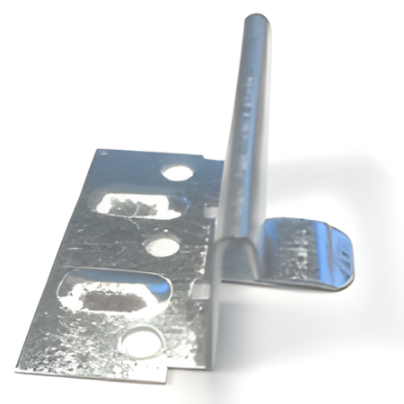 Snaplock Panel Clip - 1-1/2" Snaplock Econo QSL LD - Galvanized, Galvanized/Silver (250 pcs)