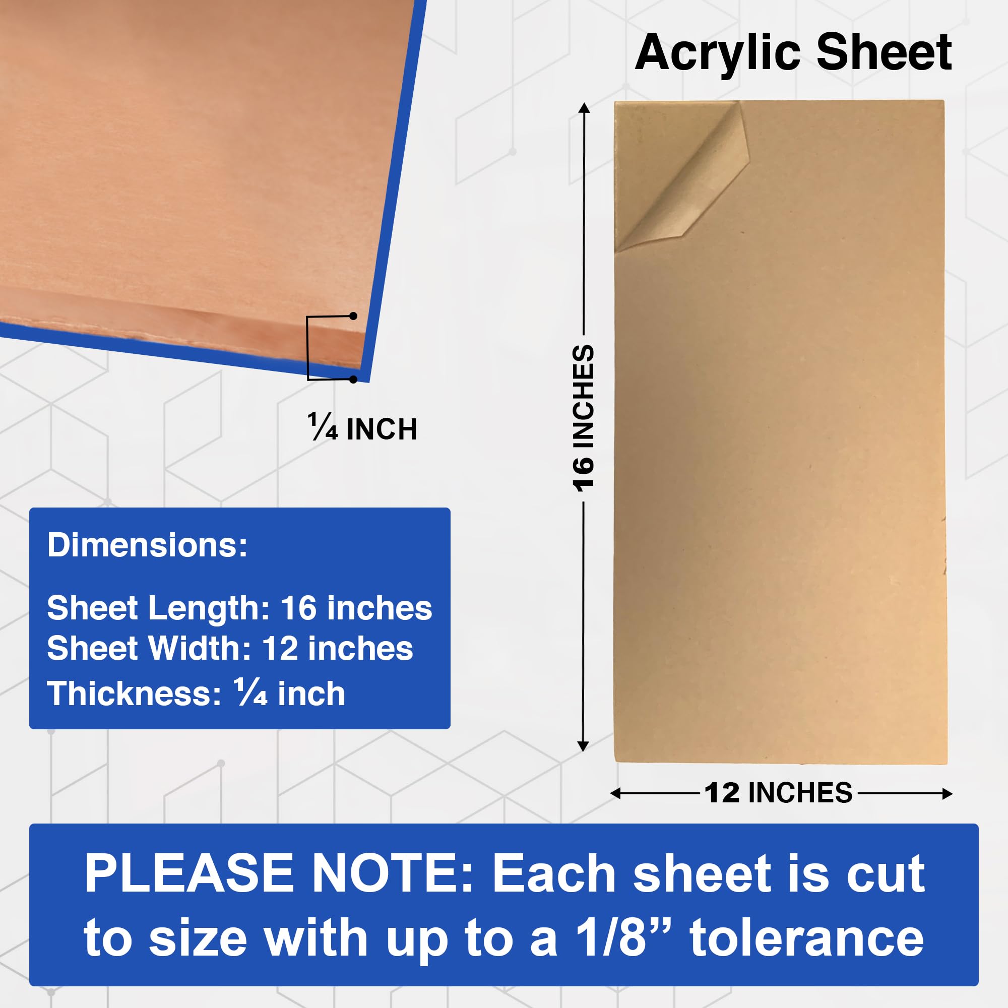 Clear Cast Acrylic Sheet
