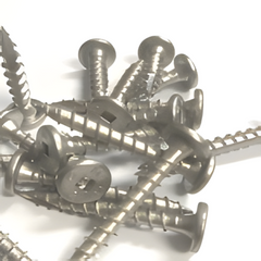 #10 Panclip MTW 1000hr - 316SS - 316 Stainless Steel Passivated, SQ2, TP-17, Silver (250 pcs)