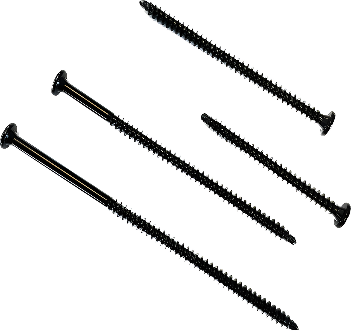 #14-10 Dek*Zip HD Low Slope Fastener - Carbon Steel / 1000hr Black Coating, PH3, SD1 (250 pcs)