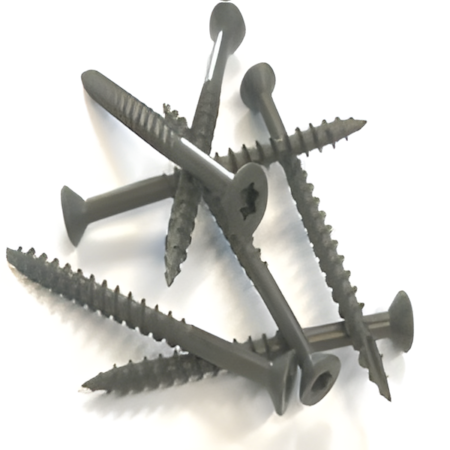 Premium Decking Fastener - Carbon Steel / Green Ceramic Coating, Bugle Head, Standard (250 pcs)