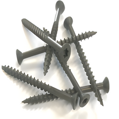 Premium Decking Fastener - Carbon Steel / Green Ceramic Coating, Bugle Head, Standard (250 pcs)