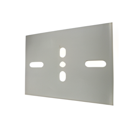 Universal Bearing Plates - Stainless Steel, Slotted Plate, Galvanized (250 pcs)