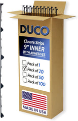 Foam Closure Strips for Metal Roofing Panels With Adhesive