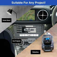 Custom Cut to Size ABS Plastic Sheet 1/8 Inch Thick - Black, Heat Moldable, Rigid, Thermoplastic ABS Sheet - 1/8" Plastic Panel for DIY Home Decor, Automotive, & Structural Crafts