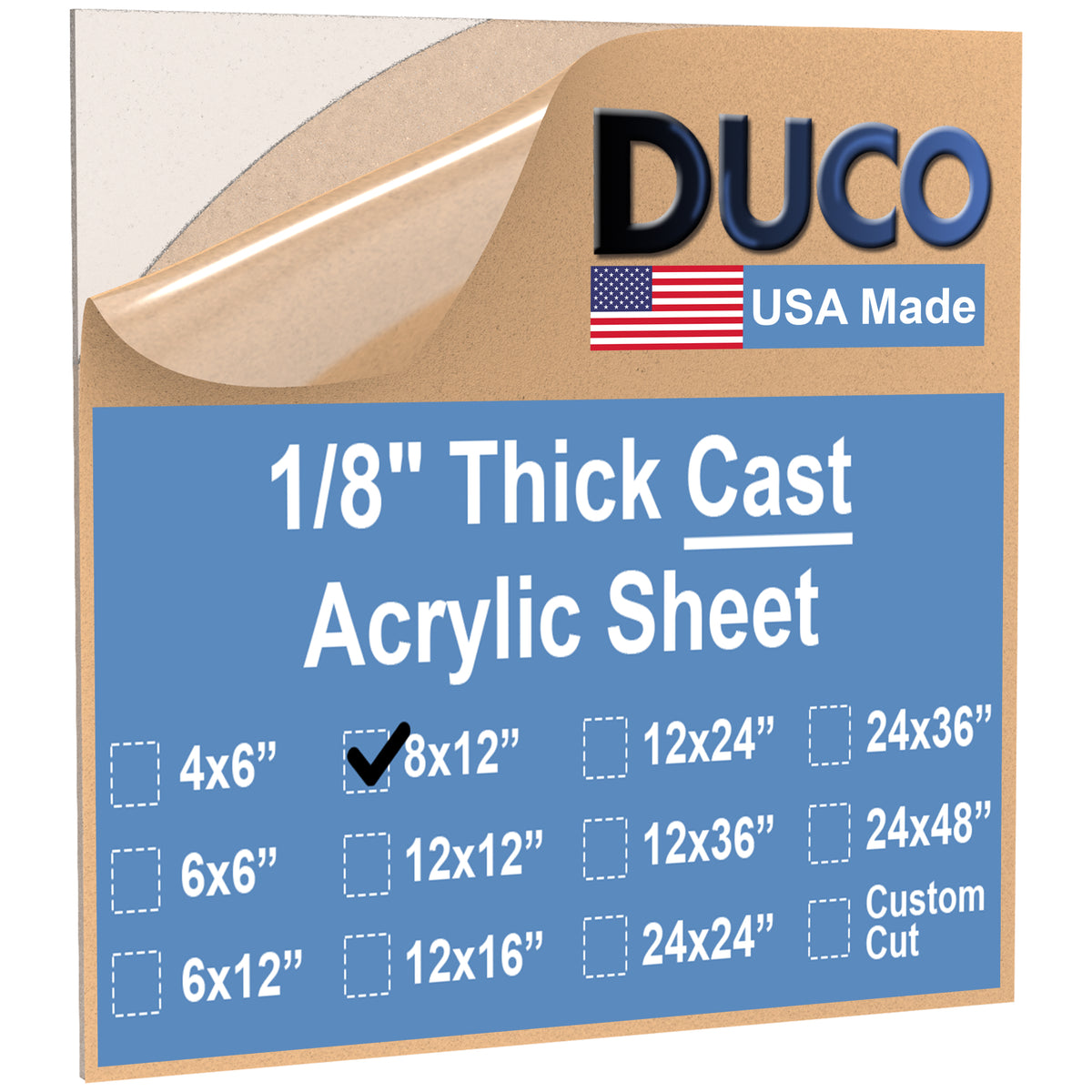 Clear Cast Acrylic Sheet