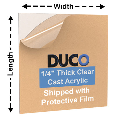Clear Cast Acrylic Sheet