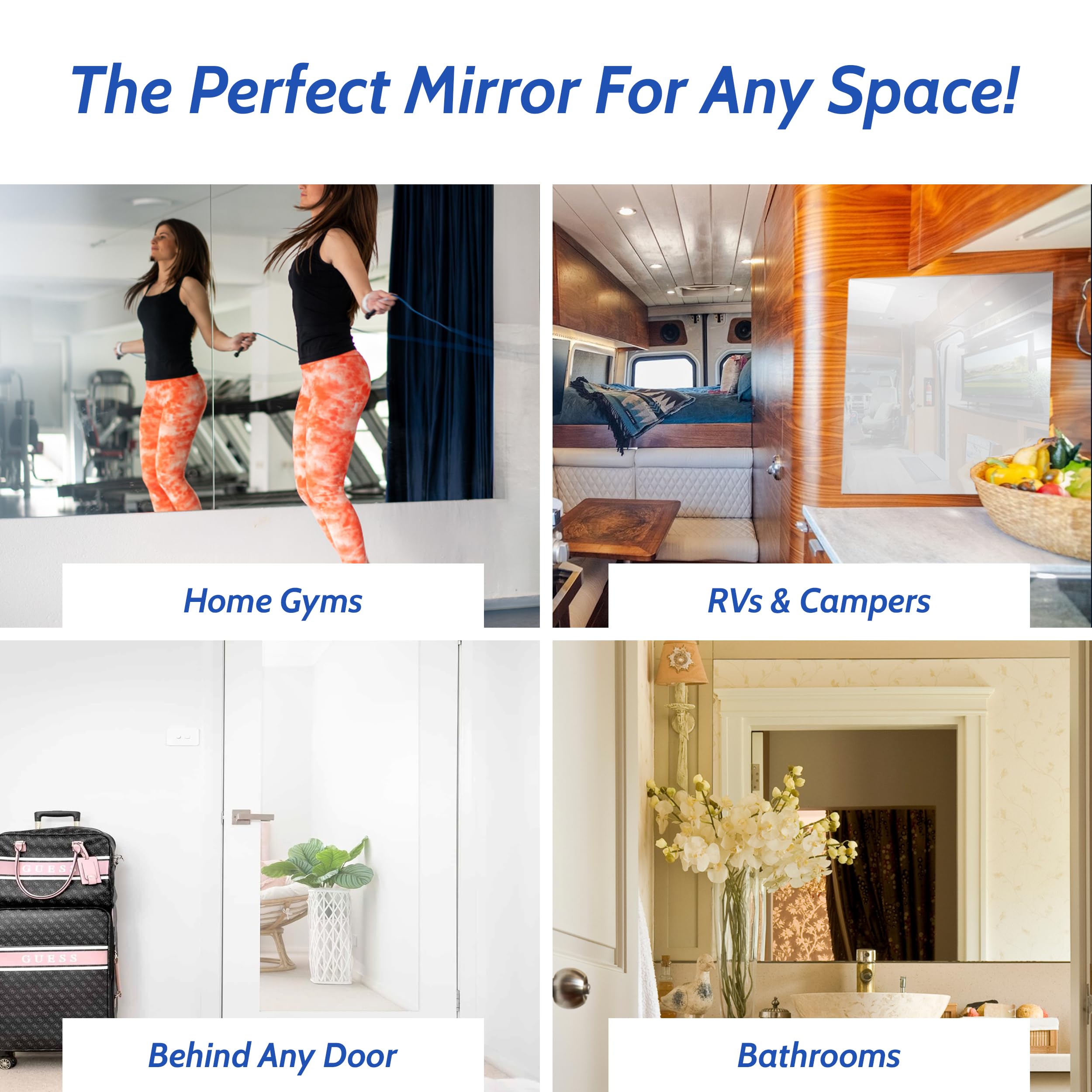 Gold/Silver Acrylic Mirror 1/8"