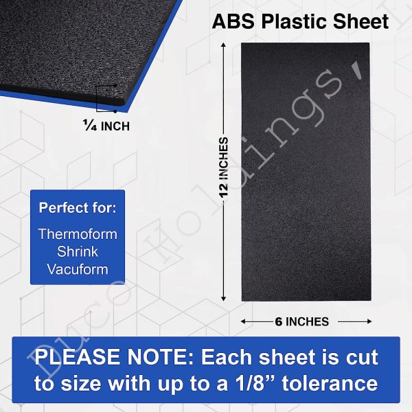 Black ABS sheet